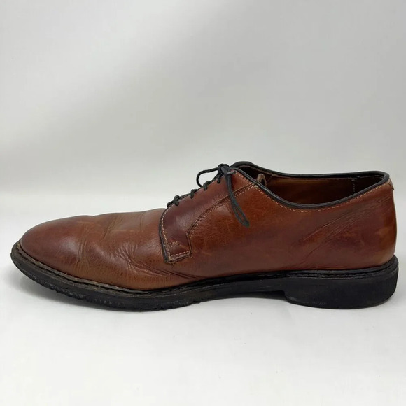 Allen Edmonds‎ Men\'s Size 11 Badlands Derby Dress Shoes Brown Leather Oxford main image 9
